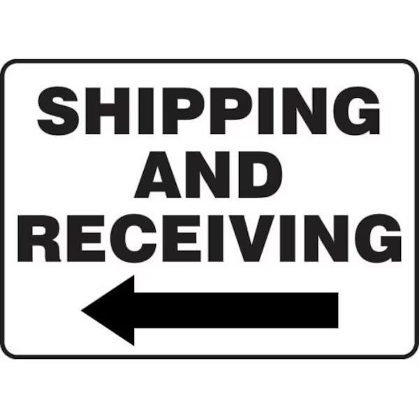 Accuform SAFETY SIGN SHIPPING AND RECEIVING MVHR571XL MVHR571XL - main